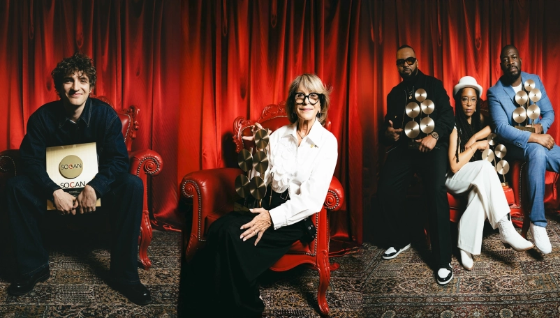 Gala SOCAN 2025 : Aliocha Schneider, Diane Juster et Muzion récompensés